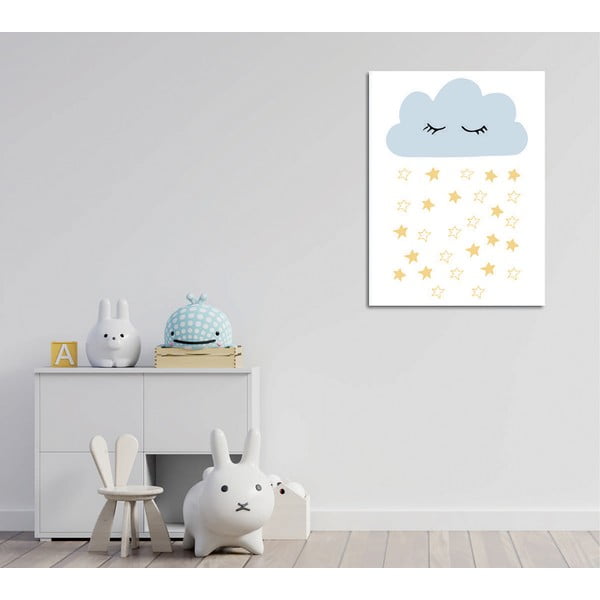 Quadro per bambini 30x40 cm Cloud - Wallity-image-1