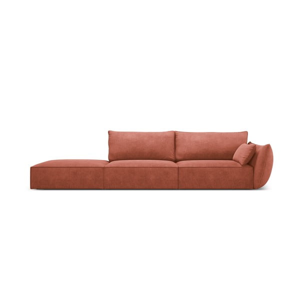 Divano angolare rosso Vanda - Mazzini Sofas