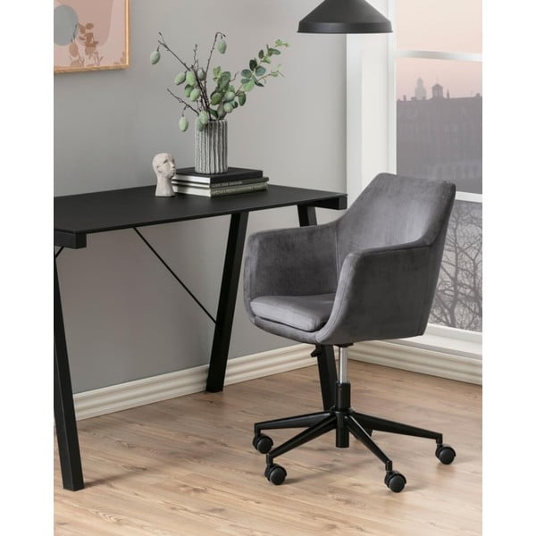 Sedia da ufficio grigia Nora - Actona-image-1