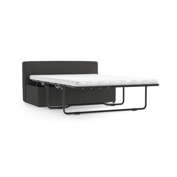 Panca pieghevole imbottita antracite , 130 cm Brady - My Pop Design-image-4