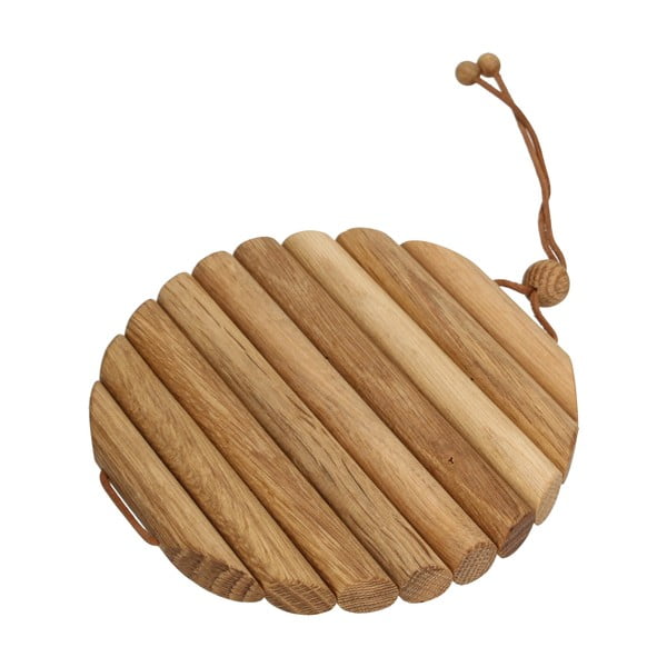 Tappetino in quercia per pentole calde Nature - Sagaform-image-1