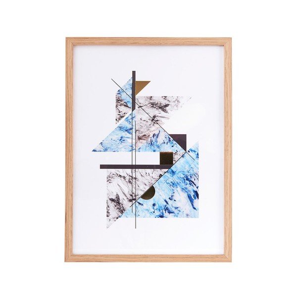 Ilustrace v rámu Abstract Marble no. 2