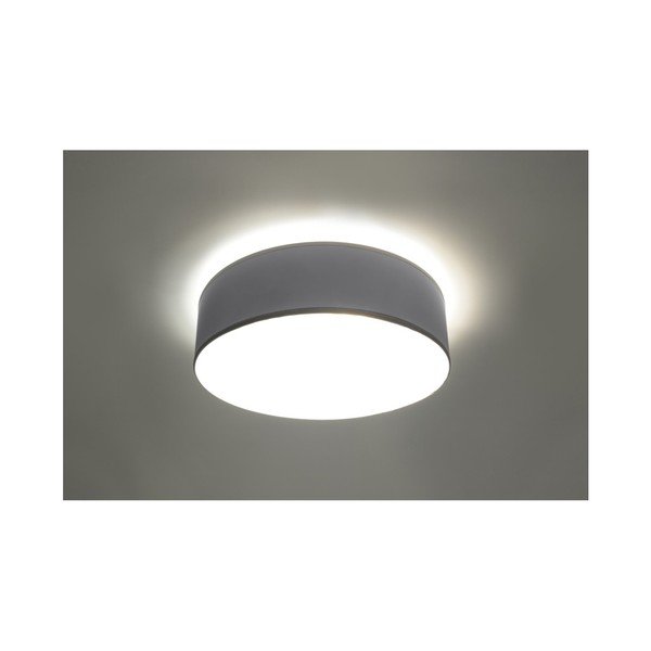 Plafoniera argentata ø 35 cm Atis – Sollux-image-1