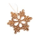 Decorazione per albero di natale in ceramica ø 6 cm Gingerbread Flake – Dakls