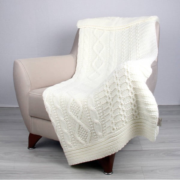 Copriletto crema chiaro Teto, 130 x 170 cm - Homemania Decor