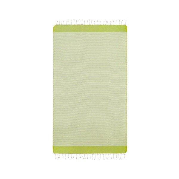 Hammam osuška Side Light Green, 100x180 cm-image-1