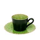 Tazzina verde/nera in gres 190 ml Riviera – Costa Nova