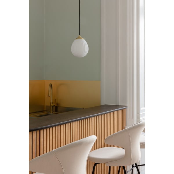 Paralume in bianco-oro ø 21 cm Around the World Mini - UMAGE-image-2