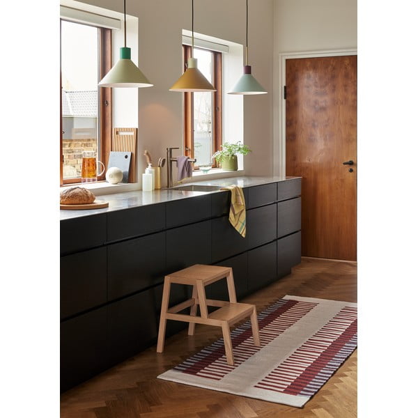 Lampada a sospensione arancione ø 35 cm Crayon - Hübsch-image-2