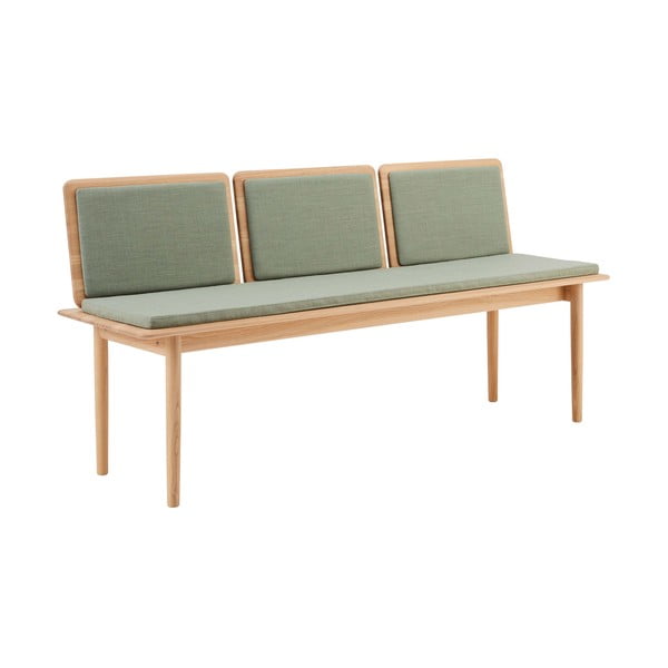 Panchina in lana verde chiaro Elba - Hammel Furniture