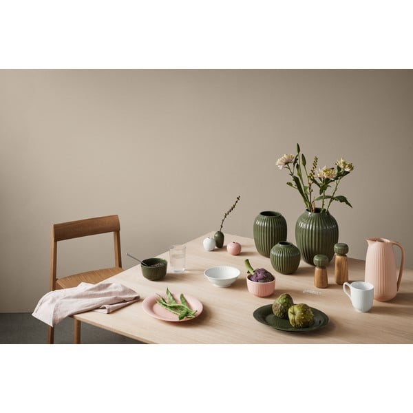 Vaso in gres kaki Hammershøi - Kähler Design-image-2