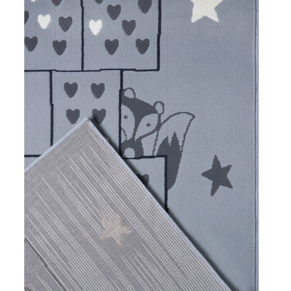 Tappeto grigio per bambini Adventures , 100 x 250 cm Jump - Hanse Home-image-1