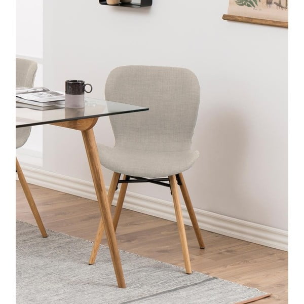 Set di 2 sedie da pranzo beige Batilda - Actona-image-1