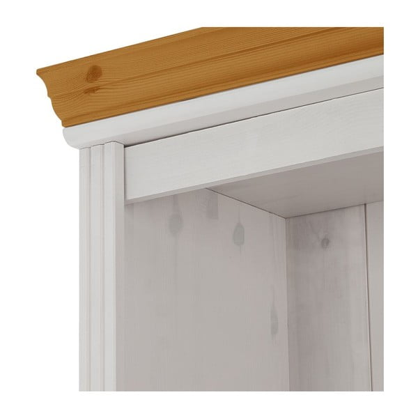 Set TV in legno di pino bianco 214x223 cm Anita - Støraa-image-4