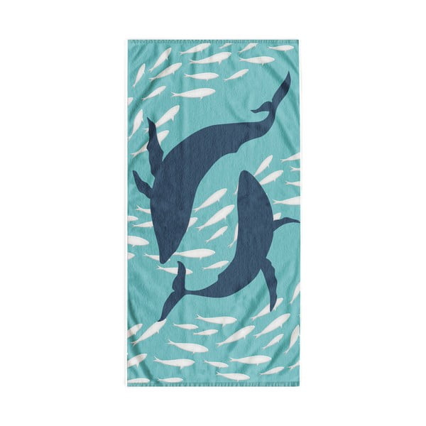 Telo mare blu 90x180 cm Dolphin - DecoKing