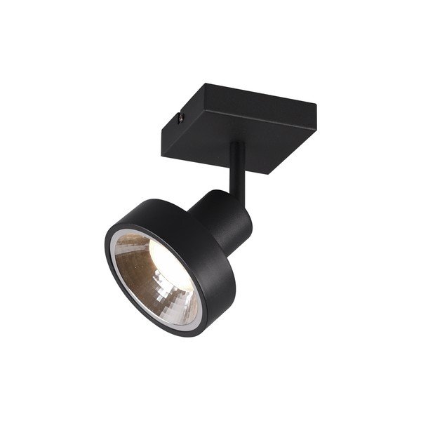 Faretto nero ø 11 cm Leon – Trio-image-1