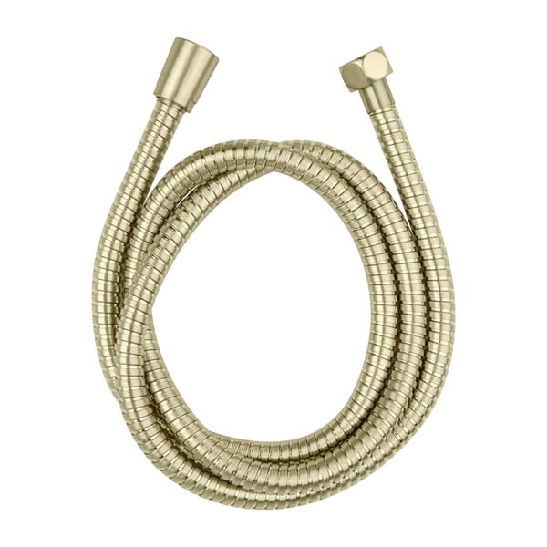 Tubo doccia oro opaco in acciaio inox 150 cm Brass – Wenko