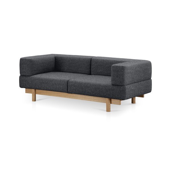 Divano grigio scuro 200 cm Alchemist - EMKO-image-2