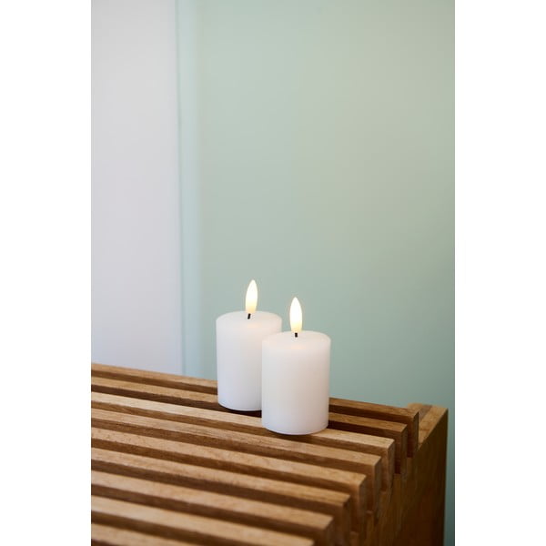 Candele LED in set da 2 (altezza 6,5 cm) Sille Mini Rechargeable - Sirius-image-1