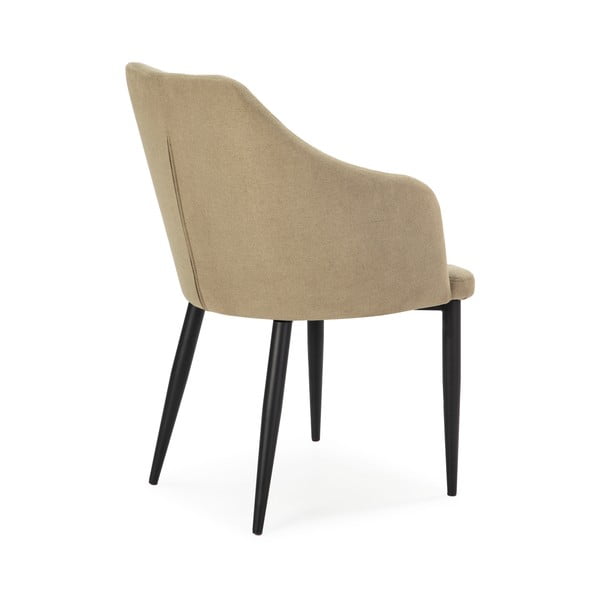 Set di sedie da pranzo verde chiaro in imbottito 2 pz Nadi – Marckeric-image-4