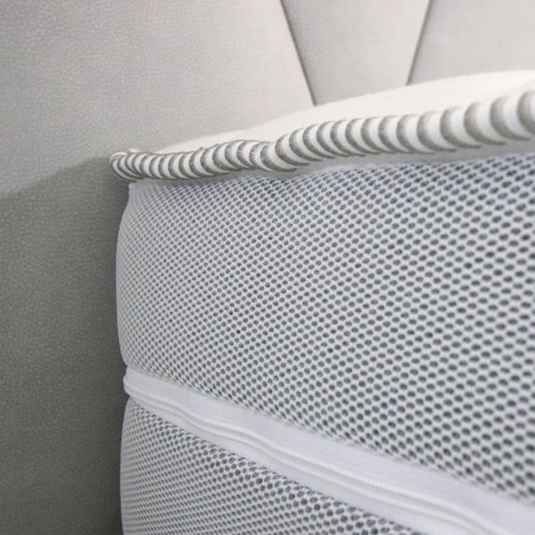 Materasso bifacciale in schiuma dura/media 90x200 cm Aloe Comfort - Materasso-image-4