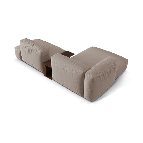 Divano angolare componibile beige (angolo sinistro) Martina - Micadoni Home-image-4