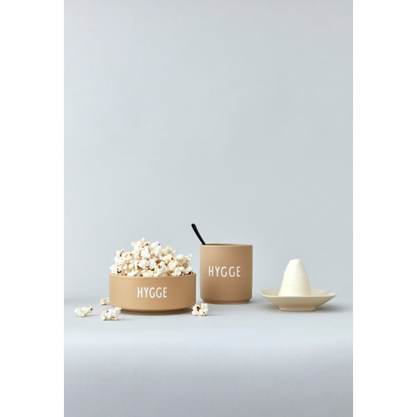 Tazza in porcellana beige 300 ml Hygge - Design Letters-image-1