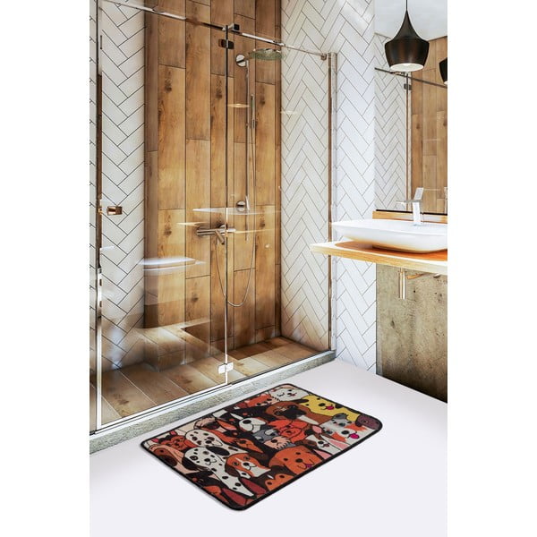 Tappeto da bagno 60x40 cm Dogs - Foutastic-image-1