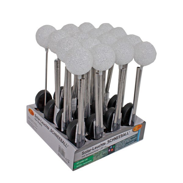 Lampada solare a LED per esterni (altezza 75 cm) - Garden Pleasure-image-1