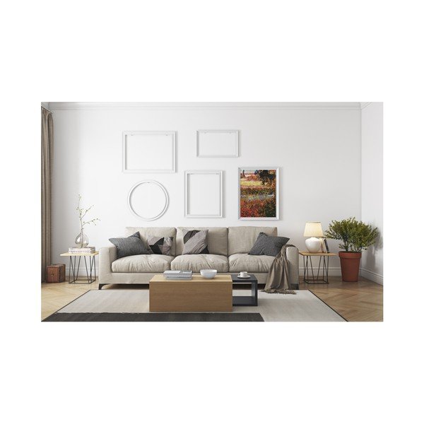 Konferenční stolek s černými nohami TemaHome Helix, 50 x 50 cm-image-2