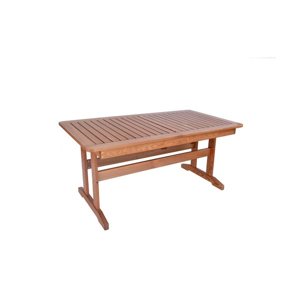 Tavolo da pranzo da giardino in legno di pino 90x160 cm Luisa - Rojaplast