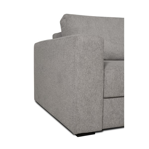 Divano letto grigio 238 cm Resmo - Scandic-image-4