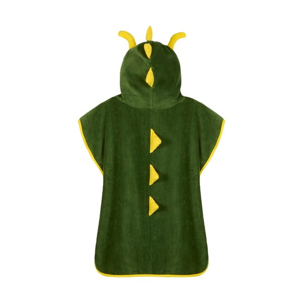 Poncho per bambini verde in cotone Joep – Good Morning