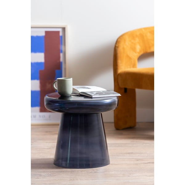 Tavolino rotondo in vetro ø 41 cm Simpleza  – Leitmotiv-image-1