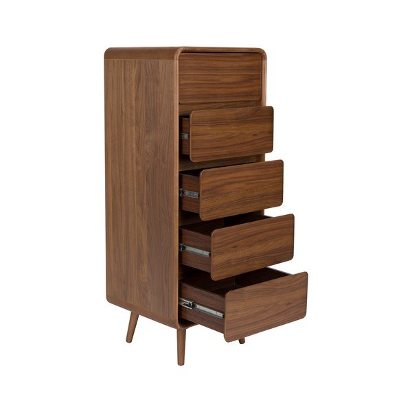 Cassettiera marrone in frassino massiccio 45x112x40 cm Rise – Zuiver-image-4