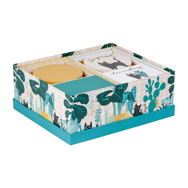Scatole di cartone decorative con coperchio in set da 9 pezzi Chamouflage - Jardin d'Ulysse-image-3