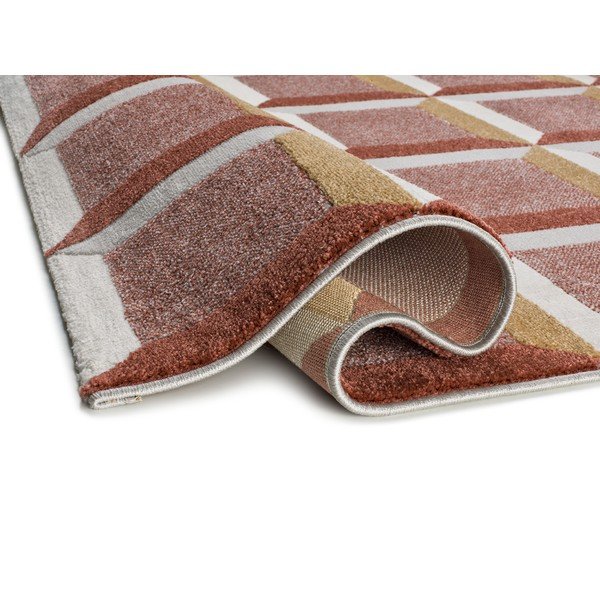 Tappeto color terracotta 80x150 cm Amara – Universal-image-2