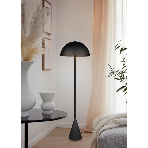 Lampada da terra nera (altezza 130 cm) Alfie - Trio-image-1