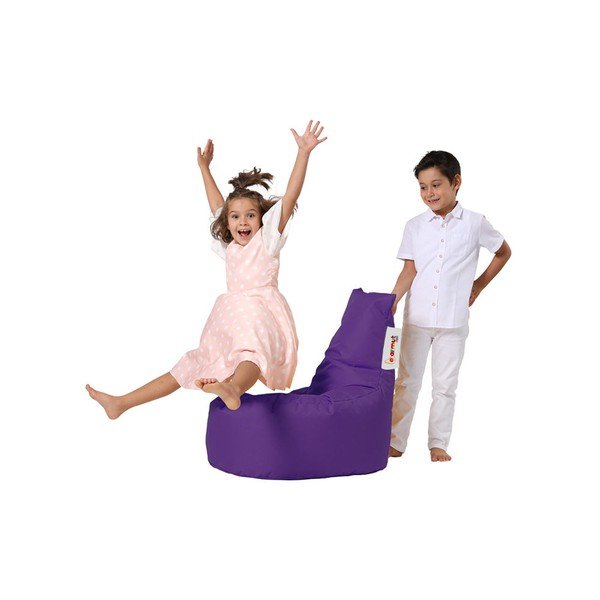 Borsa da salotto per bambini viola Baton - Floriane Garden-image-4
