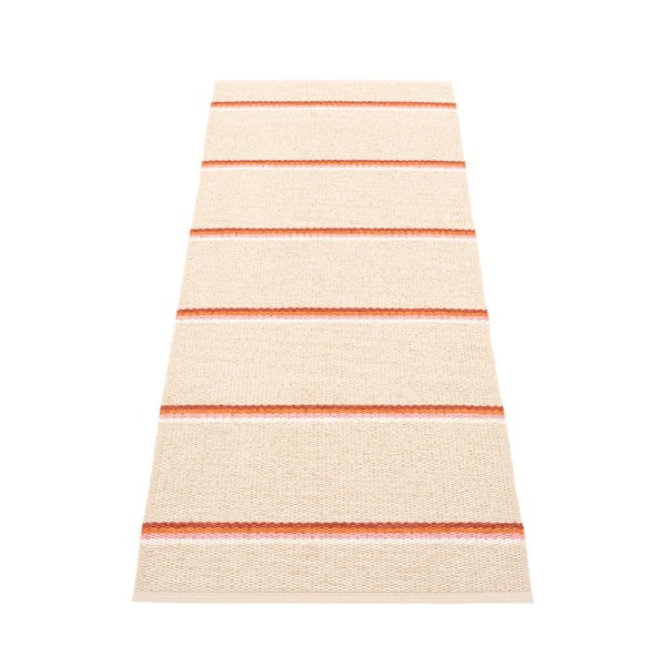Passatoia da interno/esterno color mattone/color crema 70x180 cm Olle Brick Cream – Pappelina