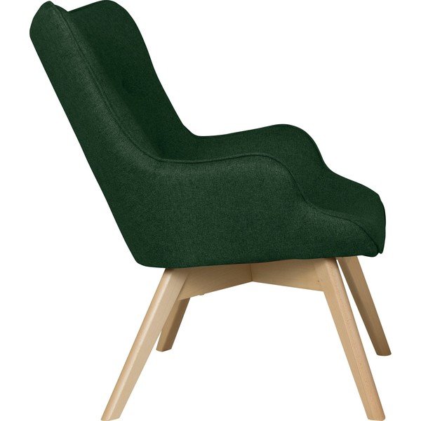 Poltrona verde scuro Niko – Ropez-image-3