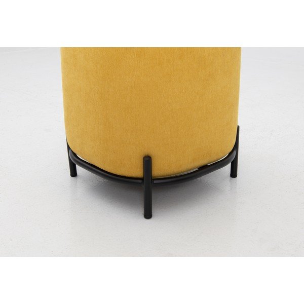 Pouf giallo , ø 42 cm Harry - Tenzo-image-4