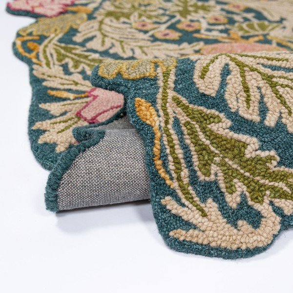 Tappeto in lana tessuto a mano 160x230 cm Daphne Shaped Floral – Flair Rugs-image-2