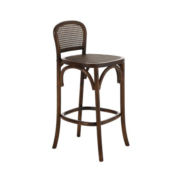 Sgabello da bar marrone scuro in rattan (altezza della seduta 67 cm) Today – Ellos Home