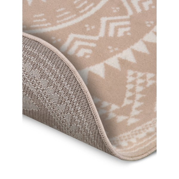 Tappeto rotondo beige ø 140 cm Valencia - Hanse Home-image-4