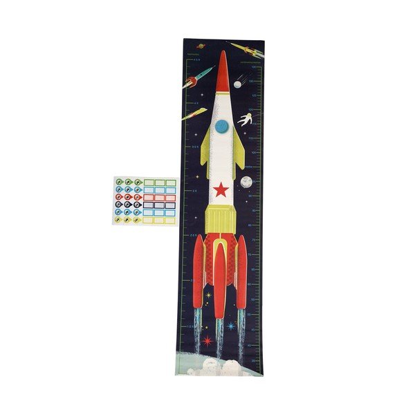 Adesivo per bambini 28,5x115 cm Space Age - Rex London