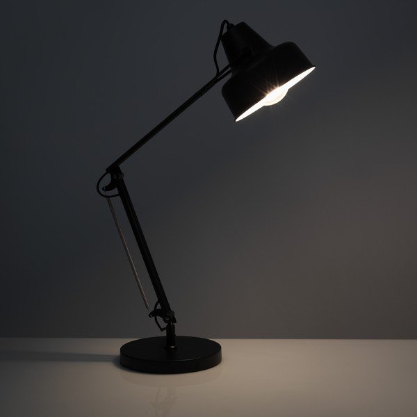 Lampada da tavolo nera 65 cm Ark - Tomasucci-image-1