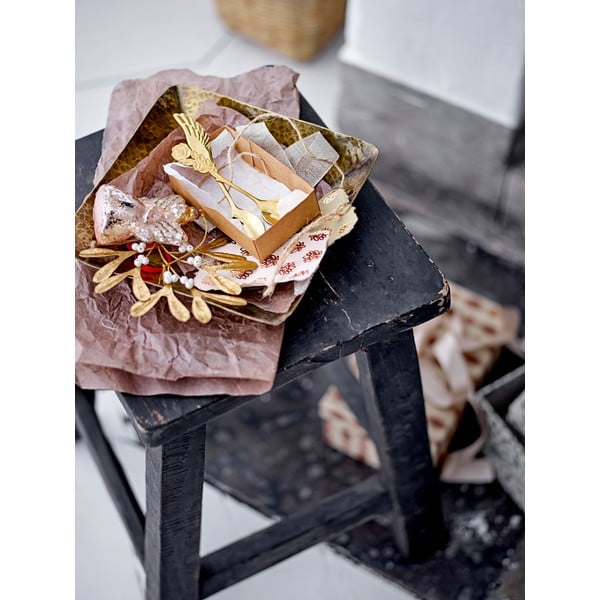 Cucchiai da dessert in acciaio inox color oro in set di 2 pezzi Liani - Bloomingville-image-1