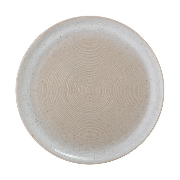 Piatto in gres beige, ø 27 cm Taupe - Bloomingville