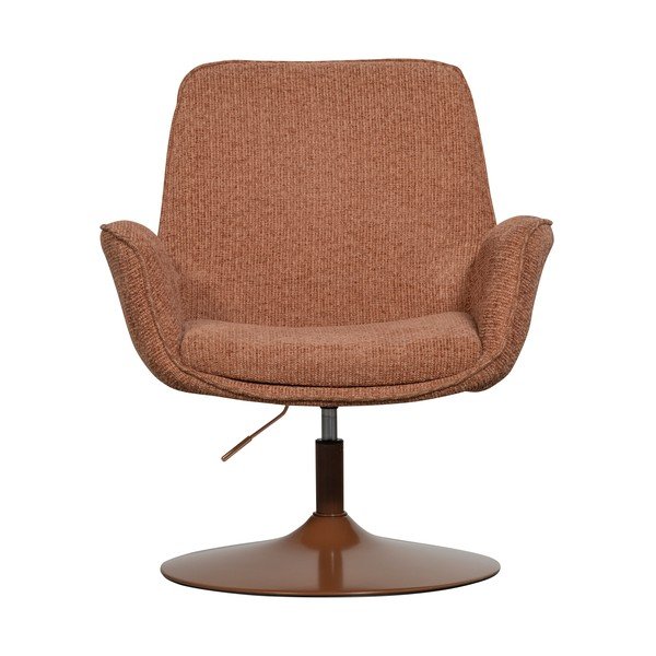 Poltrona arancione con altezza del sedile regolabile Marten – WOOOD-image-2